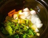 甘く～懐かしい味。蕪の炊き込みご飯作り方2写真