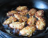 お弁当に♪野菜入り煮込みハンバーグ作り方8写真