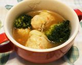 鶏肉団子と野菜のゴロッとスープ♪作り方6写真