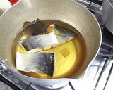 ヒラマサの白味噌煮付け作り方2写真