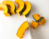 レンジで簡単☆バター風味のかぼちゃサラダ作り方1写真