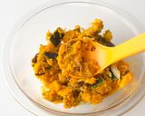 レンジで簡単☆バター風味のかぼちゃサラダ作り方4写真