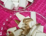 はんぺんとエリンギのバター醤油炒め作り方1写真
