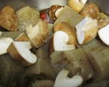 こんにゃくと椎茸のポン酢煮作り方4写真