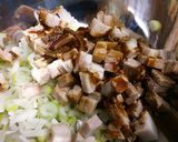 スパイシー煮豚めし。作り方3写真