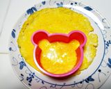 【食パン用抜き型】クマさんオムライス作り方9写真