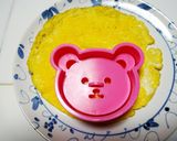 【食パン用抜き型】クマさんオムライス作り方10写真