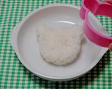【食パン用抜き型】クマさんカレーライス作り方3写真