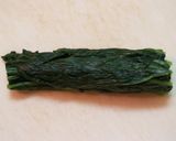 ほうれん草とチーズの卵焼き トマトソース添え作り方1写真