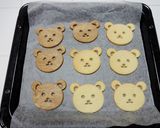 【食パン用抜き型】クマさんクッキー作り方17写真