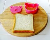 【食パン用抜き型】クマだらけサラダ作り方1写真