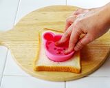 【食パン用抜き型】クマだらけサラダ作り方3写真