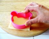 【食パン用抜き型】クマだらけサラダ作り方8写真