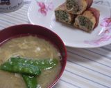　くるくる餃子の油揚げベーコン巻き作り方6写真