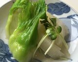 はるを呼ぶ、蕾菜とピーラー大根のお浸し作り方6写真
