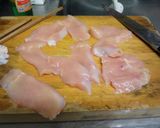 鶏むね肉のロールフライ作り方1写真