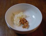 かつ節ネギ味噌焼きおにぎりでござーい。作り方2写真