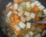 簡単！野菜たっぷりコンソメスープ作り方2写真