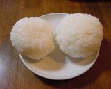 かつ節ネギ味噌焼きおにぎりでござーい。作り方4写真