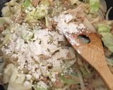 簡単ランチ☆ツナキャベツのクリームパスタ作り方6写真