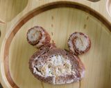 幼児食~チョコ風味の食パンロール作り方10写真