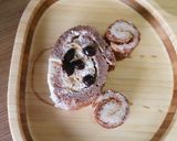 幼児食~チョコ風味の食パンロール作り方11写真