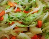 野菜たっぷり生ハムのケークサレ♪作り方1写真