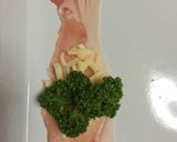 パセリが主役の肉巻きケチャップ焼き作り方3写真