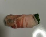 パセリが主役の肉巻きケチャップ焼き作り方4写真