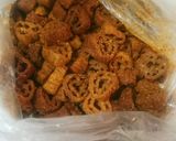 バレンタインの揚げパスタ★トマト風味作り方3写真