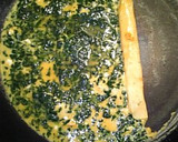 *ほうれん草のしょうゆﾏﾖ卵焼き*作り方4写真