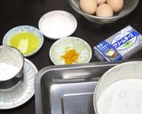ふんわりやわらか柚子チーズスフレ作り方1写真