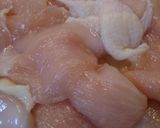 ふわっふわっ鶏と特製卵黄ソース作り方1写真