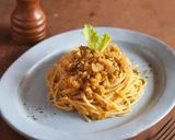 にんじんジュースで作るミートソース作り方5写真
