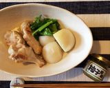手羽元と丸ごとかぶのほっこりスープ作り方14写真