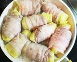 白菜の豚バラ巻き・トマト煮込作り方6写真