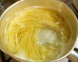 豆乳で明太子カルボナーラ☆作り方1写真
