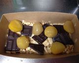 栗入り濃厚チョコケーキ作り方3写真