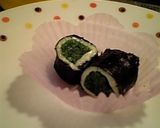 *ほうれん草のﾉﾘﾉﾘ♪ﾁｰｽﾞ巻き*作り方4写真