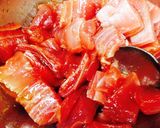 まぐろの竜田揚げ山かけ丼作り方3写真
