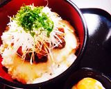 まぐろの竜田揚げ山かけ丼作り方5写真