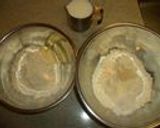 ふんわりちぎりパン*クリームチーズがけ*作り方1写真