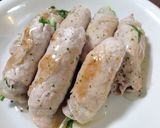 水菜の豚肉巻きさっぱりレモンソースがけ作り方8写真