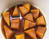 かぼちゃの煮物♡ルクルーゼ作り方3写真