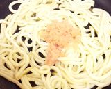 簡単アレンジ☆うどんでたらこパスタ作り方5写真