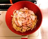 喫茶店のナポリタンスパゲッティ作り方8写真
