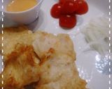ふわっふわっ鶏と特製卵黄ソース作り方7写真