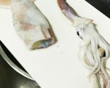 ぷりっぷり！イカと玉葱の煮物作り方1写真