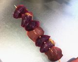 キジの焼きとり串作り方2写真