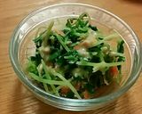 豆苗のサラダ作り方4写真